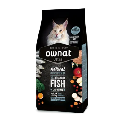 OWNAT ULTRA MATURE STERILIZED FISH CAT